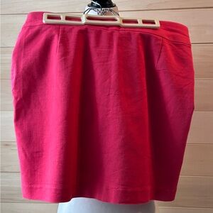 Croft & Barrow Women's Vibrant Pink Mini Skort Size 10 activewear golf summer
